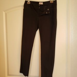 Black dressy crop pant